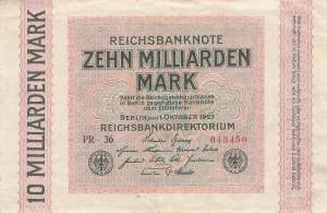 10 Milliarden Mark ro.114c PR VF